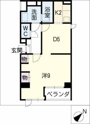 トリイマツＳＴＯ｜愛知県春日井市鳥居松町６丁目(賃貸マンション1LDK・3階・40.53㎡)の写真 その2