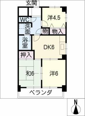 濃尾開発ビルの間取り