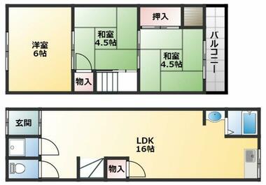 間取り：227101267734