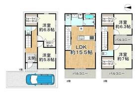大阪府大阪市西成区北津守1丁目
