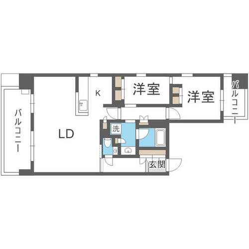 同じ建物の物件間取り写真 - ID:240028252650