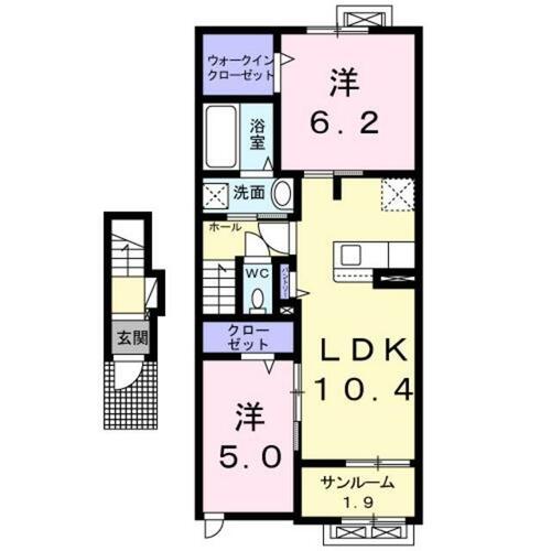 同じ建物の物件間取り写真 - ID:215002816597