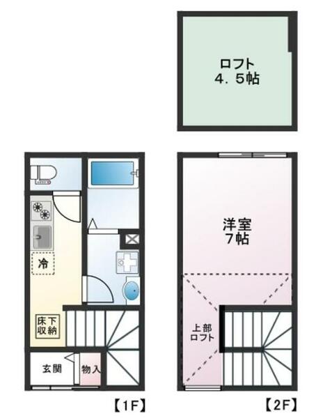 グレースシティ南柏｜千葉県柏市豊四季(賃貸アパート1K・1階・29.81㎡)の写真 その2