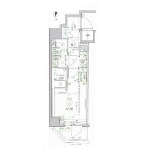 同じ建物の物件間取り写真 - ID:213110734234