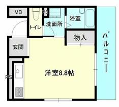 シェルコート則武 00401 ｜ 愛知県名古屋市中村区則武２丁目（賃貸マンション1R・4階・23.46㎡） その2