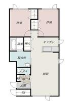 Ｓｕｉｔｅ　ＬｉｆｅⅣ 202 ｜ 北海道旭川市神楽三条９丁目（賃貸アパート2LDK・2階・67.18㎡） その2