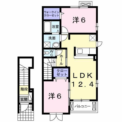 同じ建物の物件間取り写真 - ID:224004790083