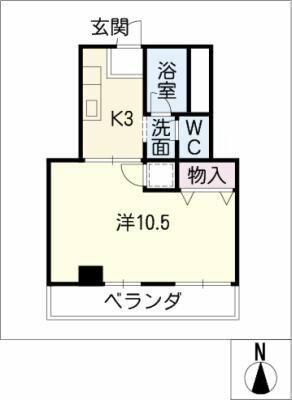 富士和ビル｜愛知県名古屋市中区丸の内２丁目(賃貸マンション1K・5階・33.00㎡)の写真 その2