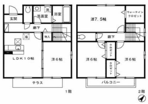 同じ建物の物件間取り写真 - ID:208009265121