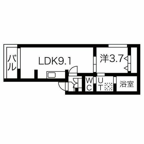 同じ建物の物件間取り写真 - ID:223032399711