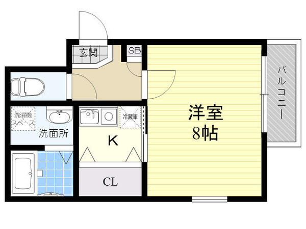 フェアリーハイム松原｜大阪府大阪市東淀川区柴島２丁目(賃貸マンション1K・2階・28.00㎡)の写真 その2