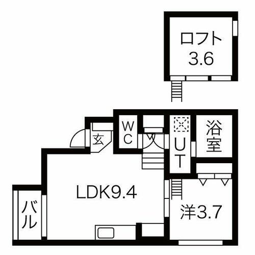 同じ建物の物件間取り写真 - ID:223032403952