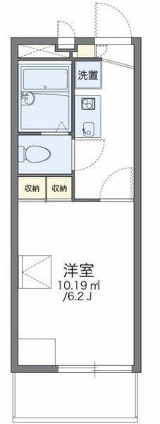 神奈川県川崎市高津区宇奈根(賃貸マンション1K・3階・19.87㎡)の写真 その2