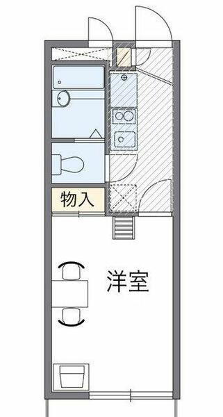 神奈川県川崎市高津区宇奈根(賃貸マンション1K・1階・19.87㎡)の写真 その2