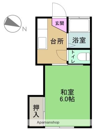 同じ建物の物件間取り写真 - ID:207001027514