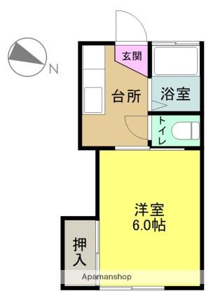 同じ建物の物件間取り写真 - ID:207001089999