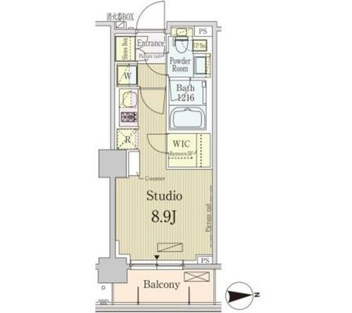 同じ建物の物件間取り写真 - ID:213101695623