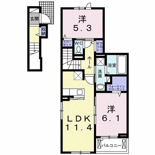 同じ建物の物件間取り写真 - ID:223032470277