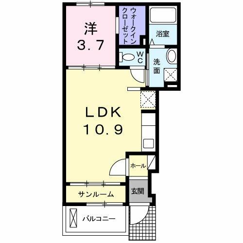 同じ建物の物件間取り写真 - ID:224004798096