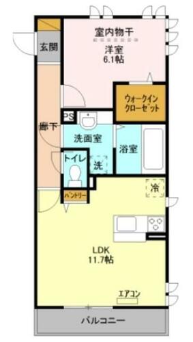 同じ建物の物件間取り写真 - ID:211046594544