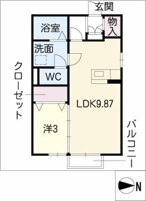 同じ建物の物件間取り写真 - ID:223032416803