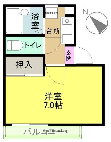 同じ建物の物件間取り写真 - ID:207001131779