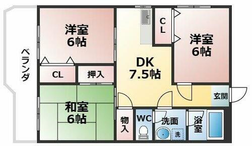 同じ建物の物件間取り写真 - ID:240028190016