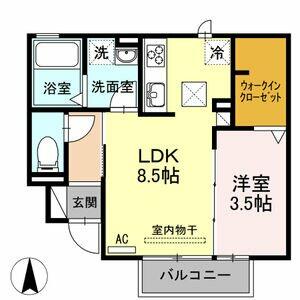 同じ建物の物件間取り写真 - ID:221010684475