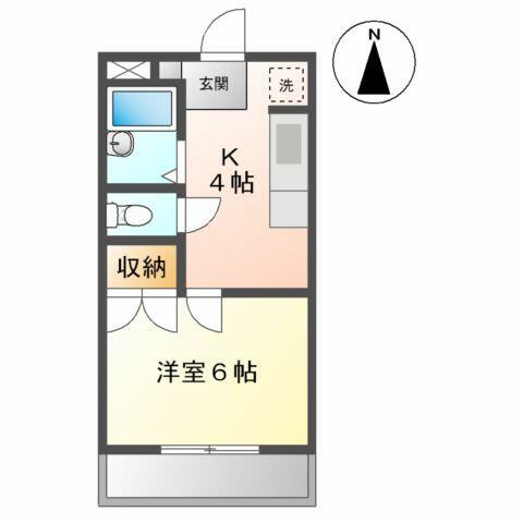 グレースカーサⅢ｜埼玉県さいたま市見沼区丸ヶ崎町(賃貸マンション1K・2階・22.44㎡)の写真 その2