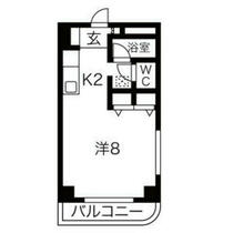 愛知県名古屋市港区辰巳町（賃貸マンション1K・4階・26.00㎡） その2