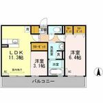 熊本市北区鶴羽田４丁目 3階建 築9年のイメージ