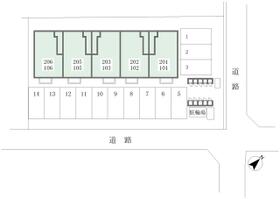 ファインビュー天神 106 ｜ 福島県福島市渡利字大久保（賃貸アパート1LDK・1階・29.85㎡） その13