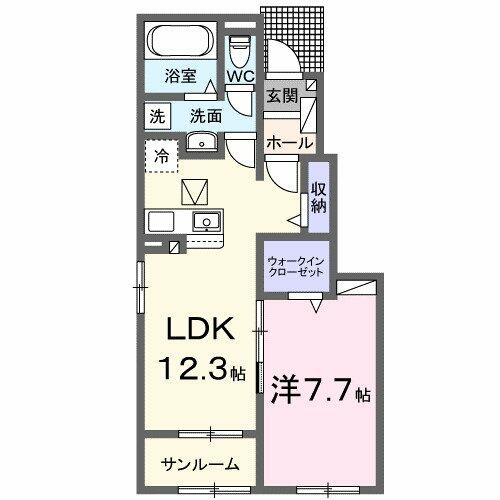 同じ建物の物件間取り写真 - ID:224004805148