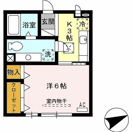 同じ建物の物件間取り写真 - ID:222016568371