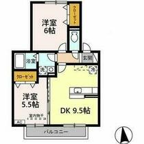 ディアコート 202 ｜ 愛知県名古屋市中村区八社１丁目（賃貸アパート2DK・2階・48.64㎡） その2