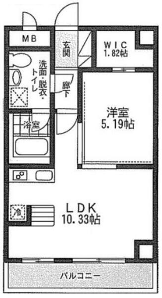 ダイワティアラ村上Ⅲ｜千葉県八千代市村上南１丁目(賃貸マンション1LDK・6階・40.05㎡)の写真 その2