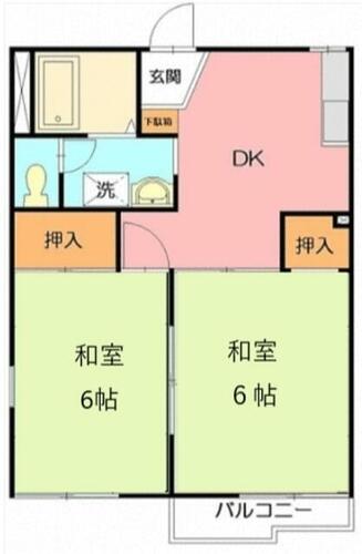 同じ建物の物件間取り写真 - ID:214055030133