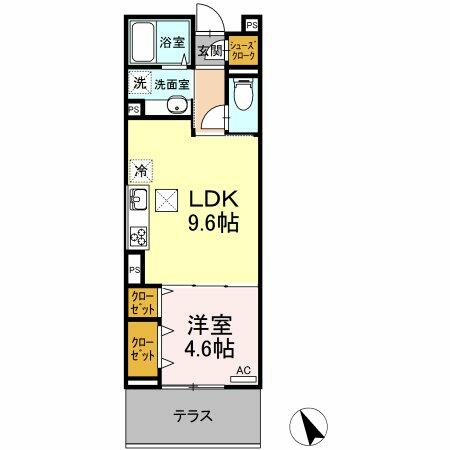 同じ建物の物件間取り写真 - ID:213103399033