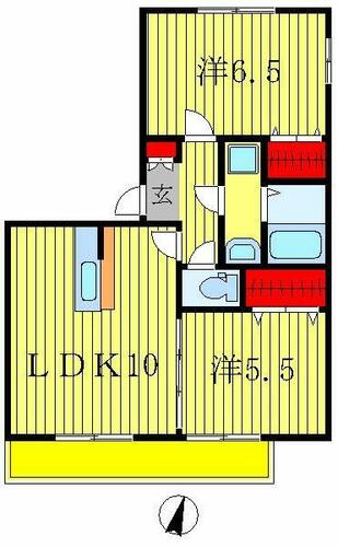 同じ建物の物件間取り写真 - ID:212040187455