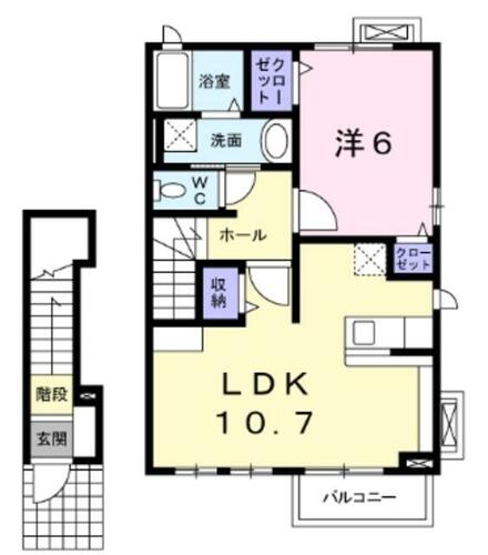 同じ建物の物件間取り写真 - ID:213102726326