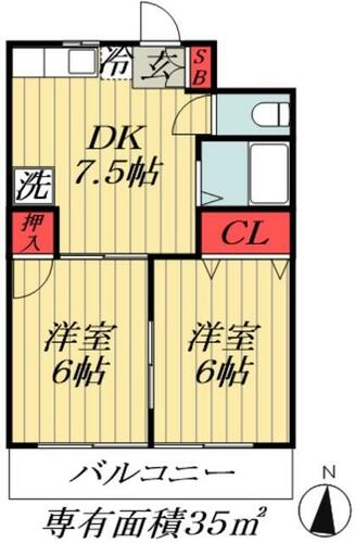 同じ建物の物件間取り写真 - ID:212044103080