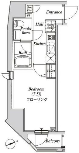 同じ建物の物件間取り写真 - ID:213101789192