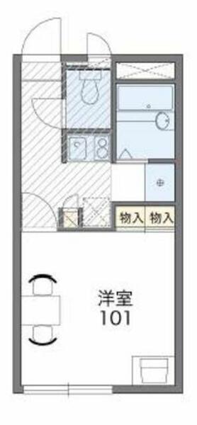 神奈川県相模原市中央区星が丘１丁目(賃貸アパート1K・1階・19.65㎡)の写真 その2