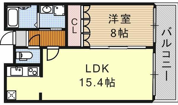 愛知県名古屋市昭和区鶴舞２丁目(賃貸マンション1LDK・11階・60.17㎡)の写真 その2