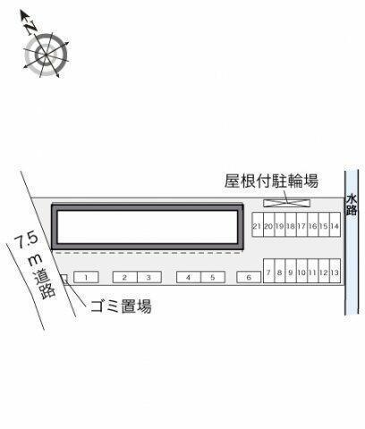 レオパレスエレガンテ大和 110｜愛知県岡崎市大和町字西六反(賃貸アパート1K・1階・23.61㎡)の写真 その3