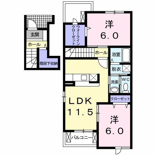 同じ建物の物件間取り写真 - ID:204004213459