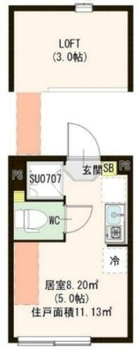 同じ建物の物件間取り写真 - ID:213102388252