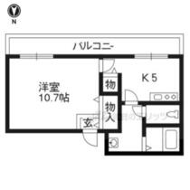 ライブコート神山 303 ｜ 京都府京都市北区上賀茂神山（賃貸マンション1K・3階・36.00㎡） その2