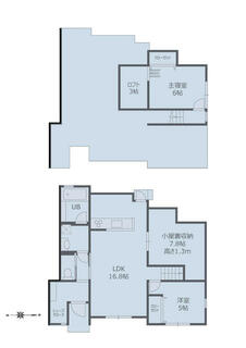 間取り：214075747237