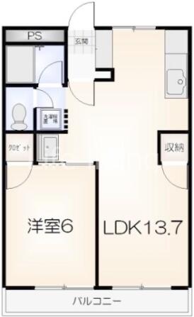 同じ建物の物件間取り写真 - ID:236002469746